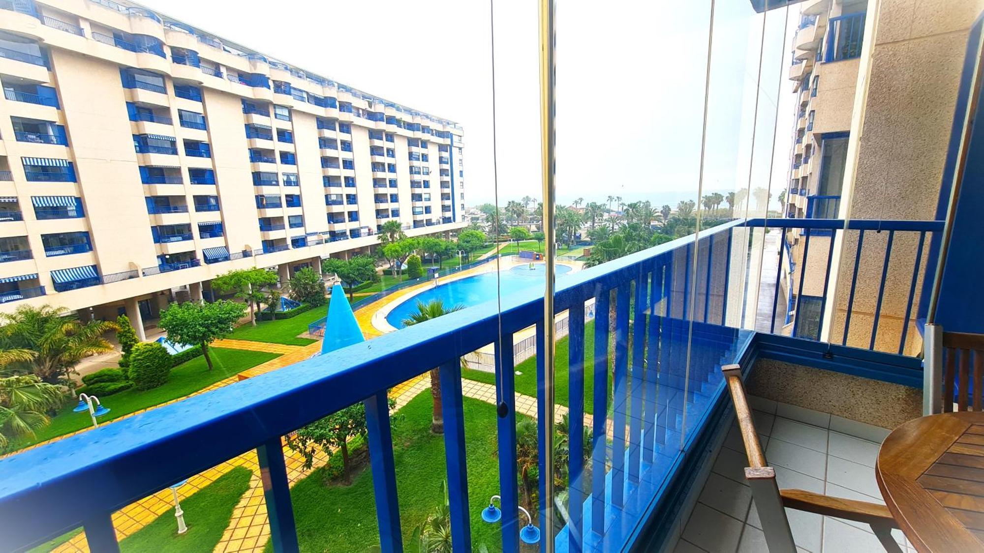 Beach Valencia Luxury D15-9 Apartment With Terrace And Sea Views With Two Rooms Екстер'єр фото